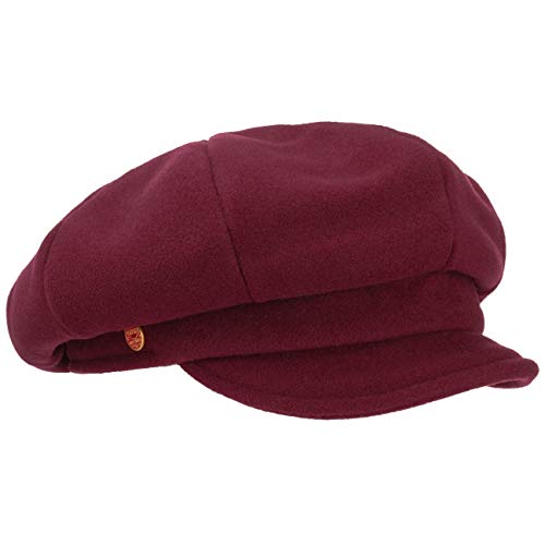 Mayser Damen Winter Ballonmütze Balloncaps Damenkappen (55 cm - Bordeaux) von Mayser