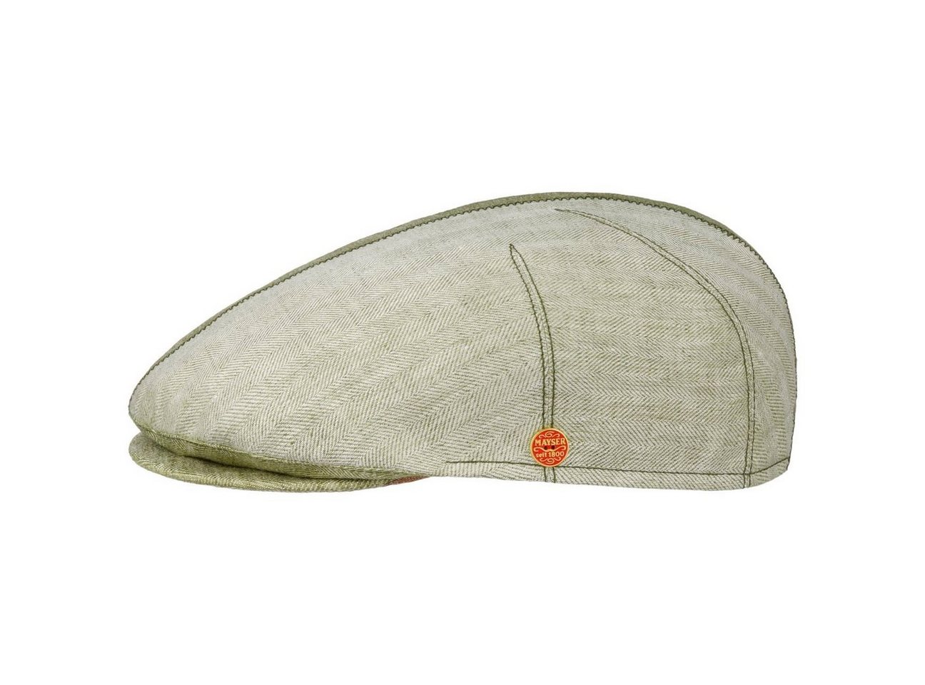 Mayser Flat Cap (1-St) Schirmmütze mit Schirm, Made in the EU von Mayser