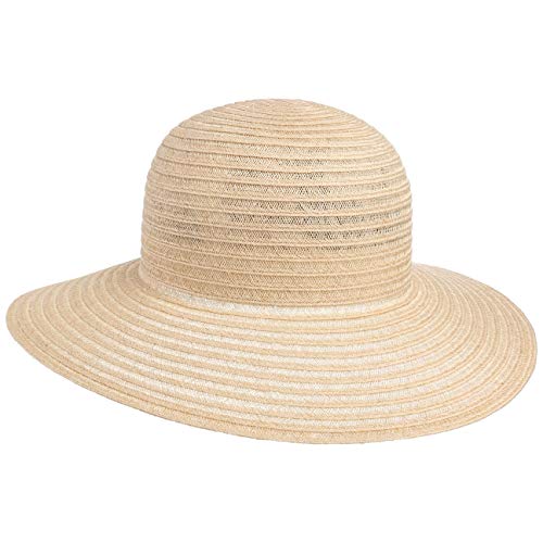 Mayser Janell Hanf Rollbarer Schlapphut Damenhut Strohhut Strandhut Sommerhut Sonnenhut Hanfhut Hut Damen - Made in The EU Sommer Frühling-Sommer - One Size Natur von Mayser