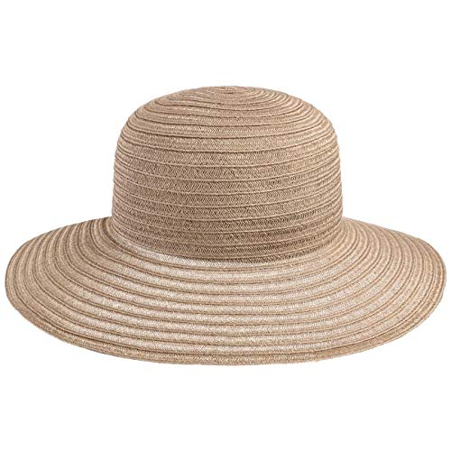 Mayser Janell Hanf Rollbarer Schlapphut Damenhut Strohhut Strandhut Sommerhut Sonnenhut Hanfhut Hut Damen - Made in The EU Frühling-Sommer - One Size beige von Mayser