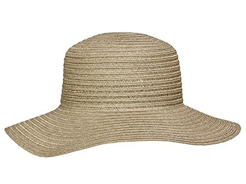 Mayser Janell rollbarer Borten-Sommerhut aus Hanf - Sand (7051) - 59-60 cm (L) von Mayser