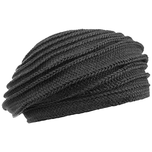 Mayser Lynn Baske Wollbaske Baskenmütze Damenbaske Damen - Made in The EU Winter Herbst-Winter - One Size anthrazit von Mayser