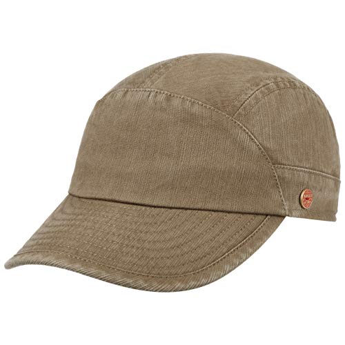 Mayser Marcelo Basecap Fullcap UV-Schutz Made in EU Herren Sommer Khaki 57 cm von Mayser