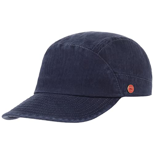 Mayser Marcelo Basecap Fullcap UV-Schutz Made in EU Herren Sommer blau 57 cm von Mayser