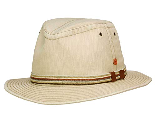 Mayser Menowin Traveller Outdoorhut UV-Schutz aus Baumwolle - Sand (7004) - 60,5 cm (60) von Mayser