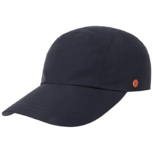 Mayser Riccardo Sunblocker Cap Damen/Herren - Made in The EU Fullcap Sportcap Baseballcap Hinten geschlossen, mit Schirm Sommer Frühling-Sommer - 60 cm dunkelblau von Mayser