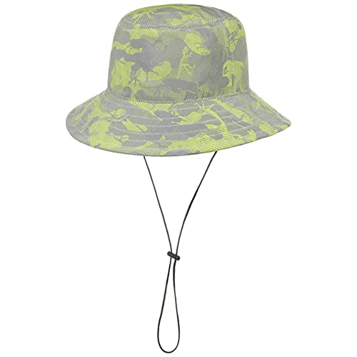 Mayser Ned Bucket Regenhut Stoffhut Fischerhut Anglerhut Damen/Herren - Made in The EU mit Futter, Kinnband Frühling-Sommer - L (58-59 cm) grün von Mayser