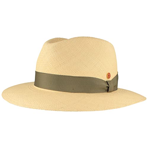 Mayser ORIGINAL Panama Hut Strohhut aus Ecuador – Handgeflochten UV-Schutz 60 bwz. 80 Sommerhut Wasserabweisend Bruchschutz von Mayser