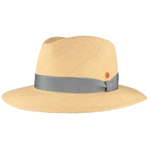 Mayser ORIGINAL Panama Hut Strohhut aus Ecuador – Handgeflochten UV-Schutz 60 bwz. 80 Sommerhut Wasserabweisend Bruchschutz von Mayser