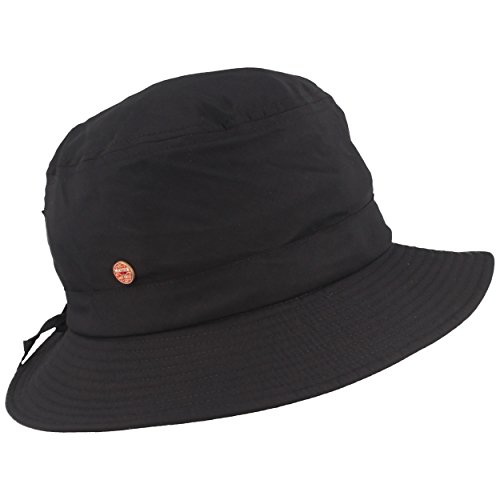 Mayser Outdoor Fischer-Hut | Bucket-Hat | Sonnen-Hut – UV Schutz 60, Wasserabweisend, Windabweisend, Waschbar, Ultra Leicht - Marine- M von Mayser