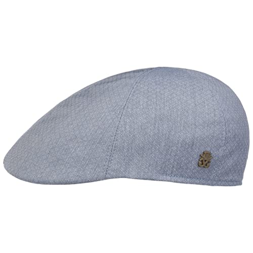 Mayser Paquito Flatcap Zechbauer Schirmmütze Schiebermütze Herren - Made in The EU Sommer Frühling-Sommer - 57 cm blau Mayser Paquito Flatcap Zechbauer Schirmmütze Schiebermütze Herren - Made in The EU Sommer Frühling-Sommer - 57 cm blau von Mayser