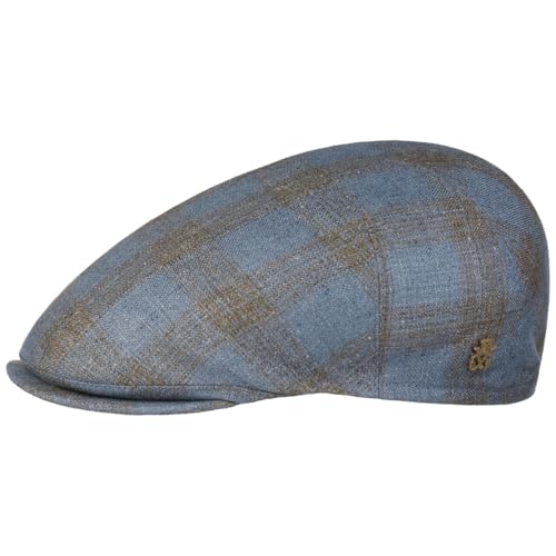 Mayser Pierce Seide Flatcap Zechbauer Schirmmütze Leinencap Sommercap Herren - Made in The EU mit Schirm, Futter Frühling-Sommer Sommer - 60 cm blau Mayser Pierce Seide Flatcap Zechbauer Schirmmütze Leinencap Sommercap Herren - Made in The EU mit Schirm, Futter Frühling-Sommer Sommer - 60 cm blau von Mayser