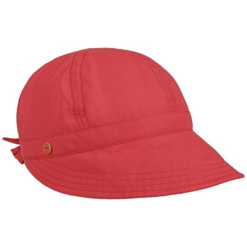 Mayser Priscilla Visorcap Schirmmütze UV-Schutz 60 Damen Made in EU Sommer rot L (59-60 cm) von Mayser