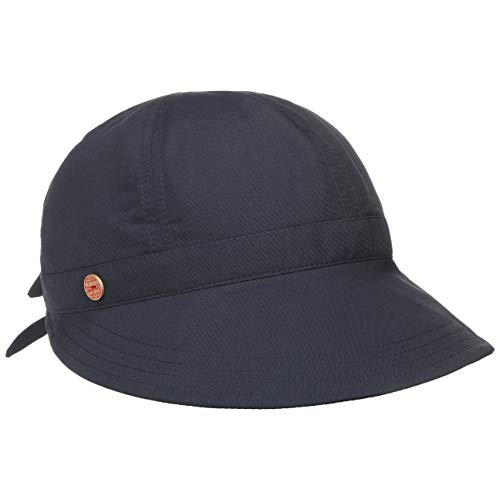 Mayser Priscilla Visorcap Schirmmütze UV-Schutz 60 Made in EU Damen Sommer blau M (57-58 cm) von Mayser