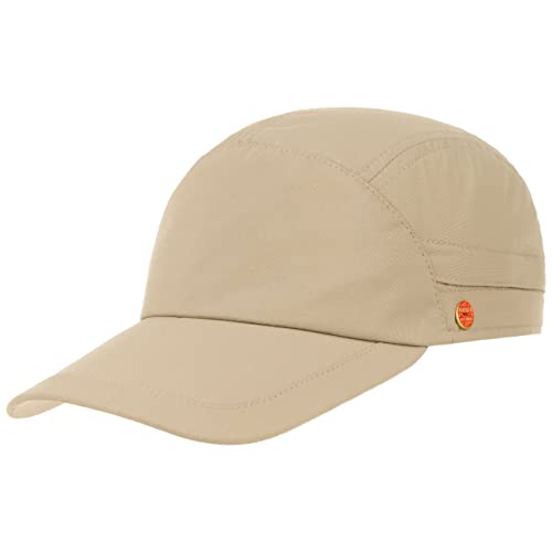 Mayser Robben Coolmax Sunblocker Cap Basecap Baseballcap Sonnencap Sommercap Damen/Herren - Made in The EU Hinten geschlossen, mit Schirm, Futter Frühling-Sommer - 60 cm beige von Mayser