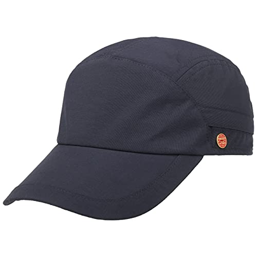 Mayser Robben Coolmax Cap mit Nackenschutz Basecap Baseballcap Sonnencap Sommercap Damen/Herren - Made in The EU Hinten geschlossen, Schirm, Futter Sommer Frühling-Sommer - 61 cm dunkelblau von Mayser