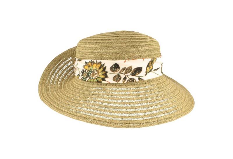 Mayser Strohhut Damen Hut wandelbar 5Formen/ mit Zauberschleife von Mayser