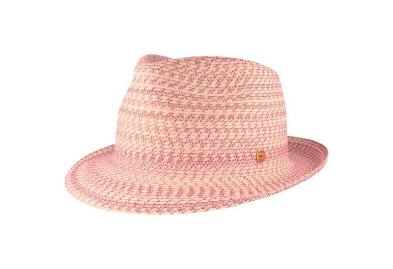 Mayser Strohhut Knautschbarer Trilby Maleo mit Borte für Damen von Mayser