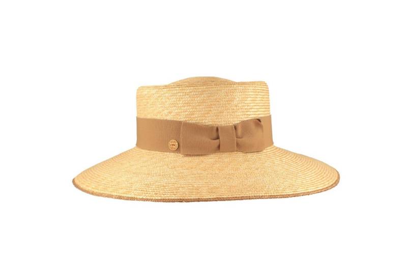 Mayser Strohhut Moderner Strohhut Jill mit breiter Krempe von Mayser