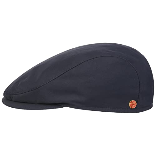 Mayser Sun Protect Cap Herren - Made in The EU Sommercap Schirmmütze Herrenkappe mit Schirm, Futter Frühling-Sommer - 57 cm blau von Mayser