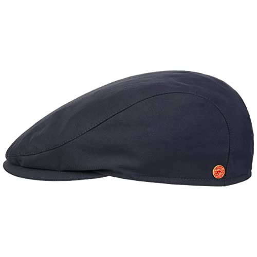 Mayser Coolmax Sun Protect Cap Herren - Made in The EU Sommercap Schirmmütze Herrenkappe mit Schirm, Futter Sommer Frühling-Sommer - 57 cm blau von Mayser
