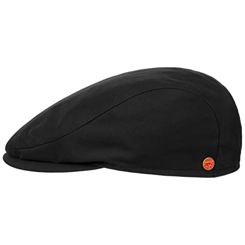 Mayser Sun Protect Cap Herren - Made in The EU Sommercap Schirmmütze Herrenkappe mit Schirm, Futter Frühling-Sommer - 59 cm schwarz von Mayser