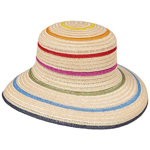 Mayser Tiffy Hanfhut Strohhut Damenhut Sommerhut Sonnenhut Strandhut Damen - Made in The EU Sommer Frühling-Sommer - One Size Natur von Mayser