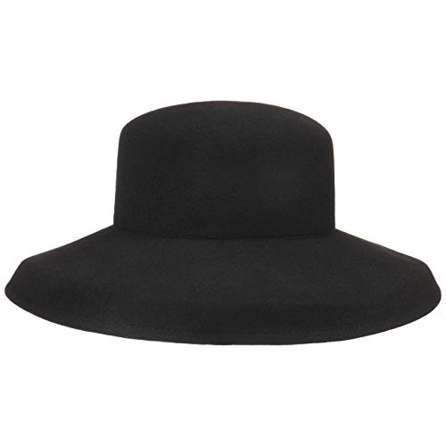 Mayser Tiffy Soft Wool Damenhut Wollhut Wollfilzhut Damen - Made in The EU Winter Herbst-Winter - One Size schwarz von Mayser