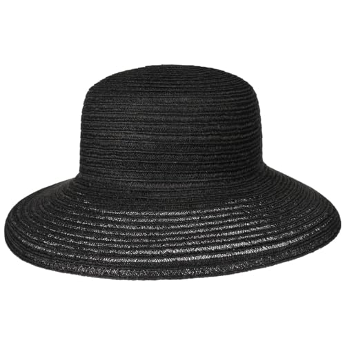 Mayser Tiffy Uni Hanfhut Damenhut Strohhut Sommerhut Sonnenhut Damen - Made in The EU Sommer Frühling-Sommer - One Size schwarz Mayser Tiffy Uni Hanfhut Damenhut Strohhut Sommerhut Sonnenhut Damen - Made in The EU Sommer Frühling-Sommer - One Size schwarz von Mayser