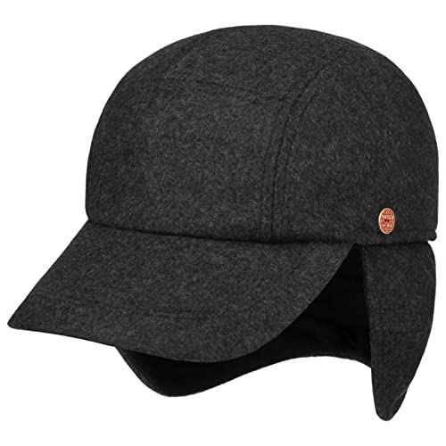 Mayser Tino Sympatex Cap mit Ohrenklappen Herren - Made in The EU Wintercap Baseballcap Basecap Schirm, Ohrenklappen, Futter, Futter Winter Herbst-Winter - 56 cm anthrazit Mayser Tino Sympatex Cap mit Ohrenklappen Herren - Made in The EU Wintercap Baseballcap Basecap Schirm, Ohrenklappen, Futter, Futter Winter Herbst-Winter - 56 cm anthrazit von Mayser