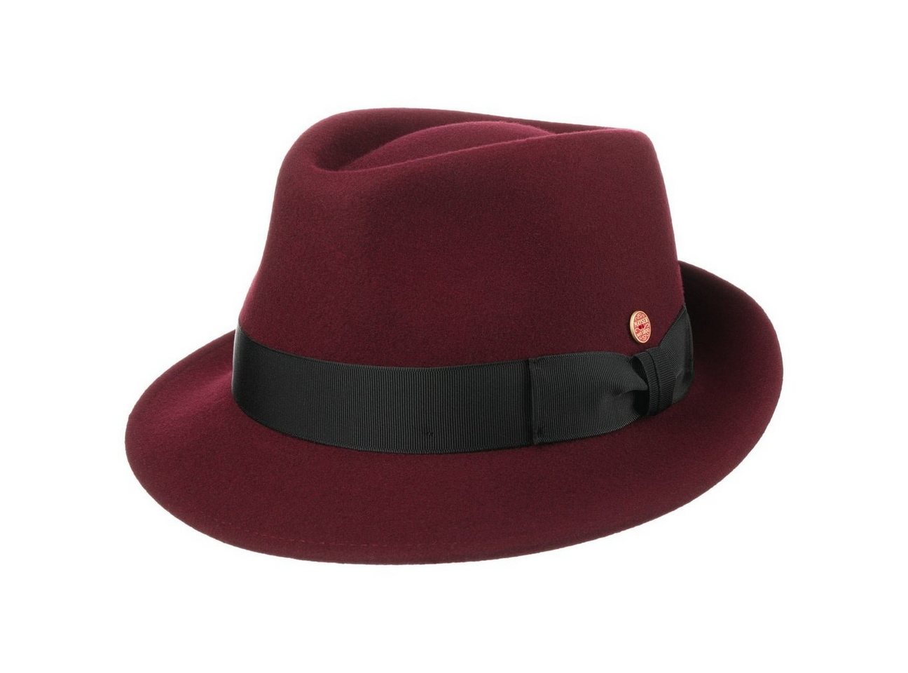 Mayser Trilby (1-St) Wollfilzhut mit Ripsband, Made in the EU von Mayser