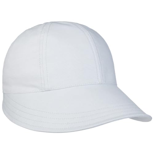 Mayser Uni Damencap mit UV-Schutz Sonnencap Sonnenvisor Damenvisor Visor Baumwollcap Damen - Made in The EU Schirm Sommer Frühling-Sommer - One Size hellblau von Mayser