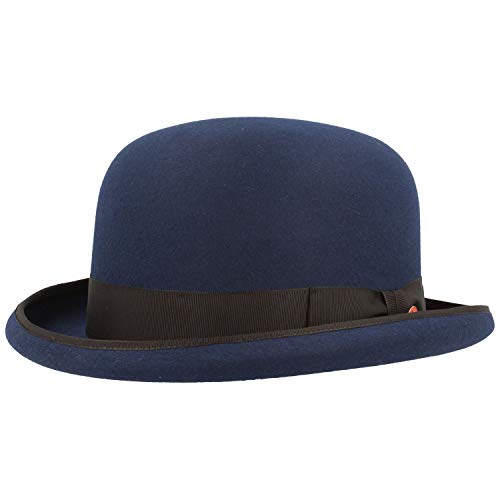 Mayser Viril Melone Hut Herrenhut Bowler Wollfilzhut Mit Ripsband von Mayser