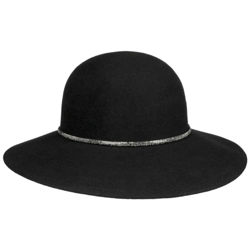 Mayser Voneva Wollhut Damenhut Wollfilzhut Schlapphut Damen - Made in The EU Winter Herbst-Winter - One Size schwarz Mayser Voneva Wollhut Damenhut Wollfilzhut Schlapphut Damen - Made in The EU Winter Herbst-Winter - One Size schwarz von Mayser