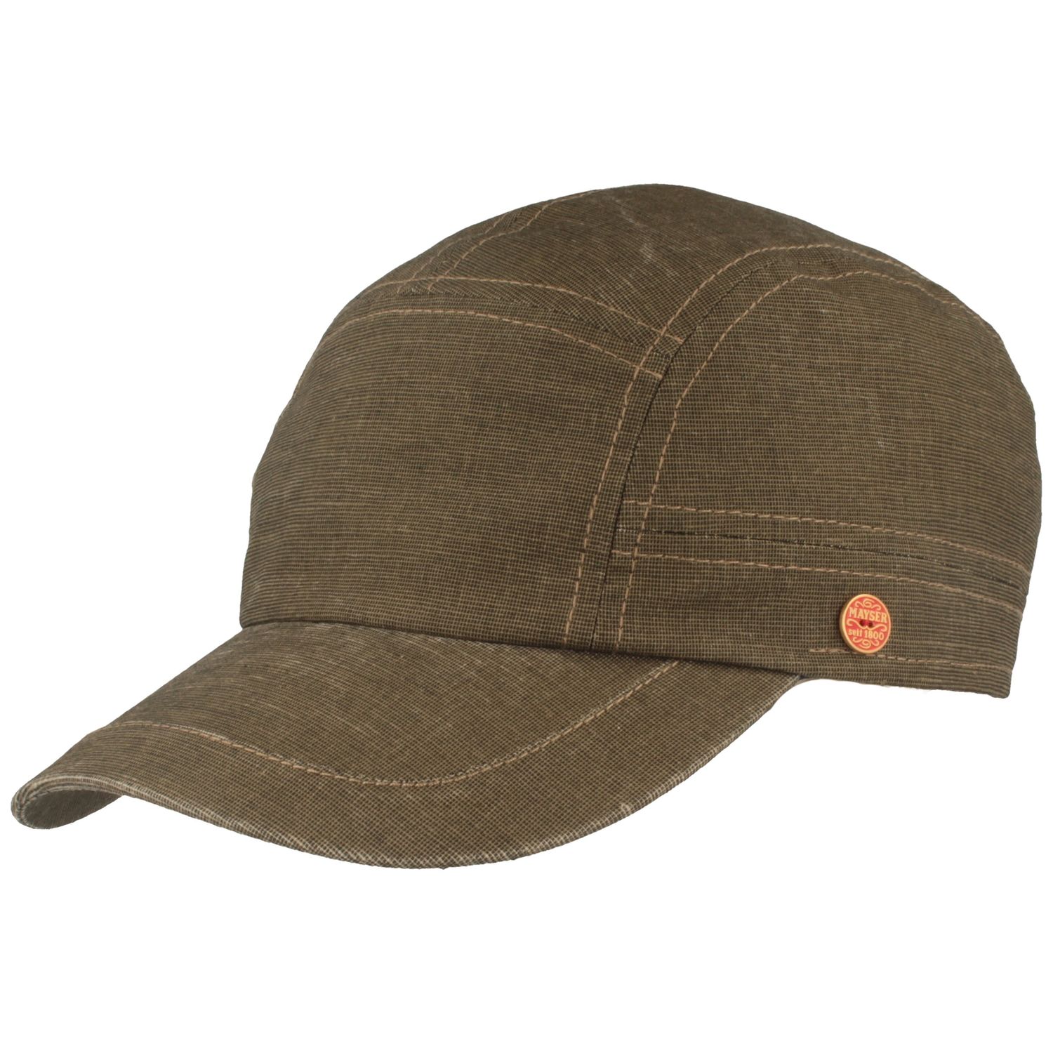 Mayser feine Baseball-Cap aus Leinen und Baumwolle mit UV-Schutz 80 von Mayser