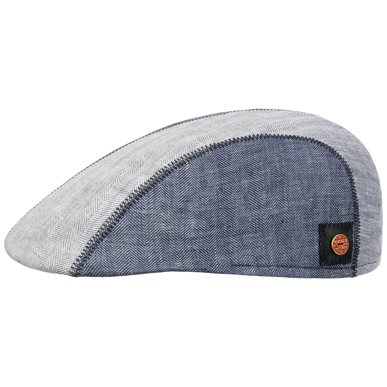 Prince Twotone Leinen Flatcap by Mayser von Mayser