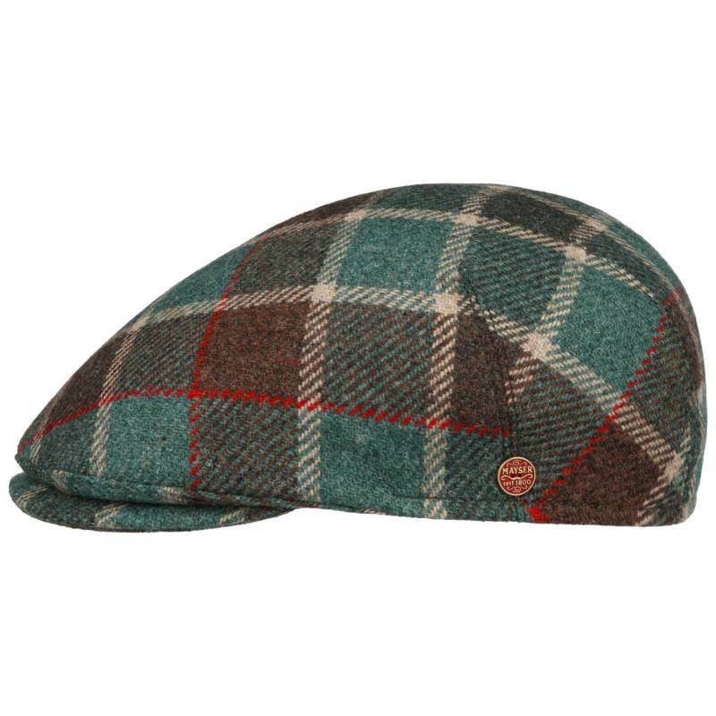 Sidney Big Colour Check Flatcap by Mayser Sidney Big Colour Check Flatcap by Mayser von Mayser