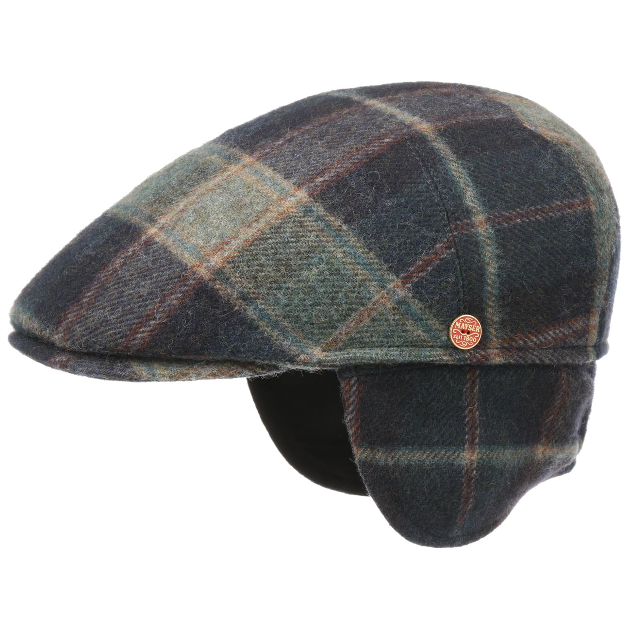 Sidney Plus British Lambswool Flatcap by Mayser von Mayser