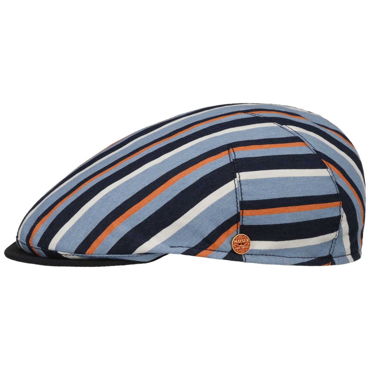 Sidney Stripes Flatcap by Mayser von Mayser