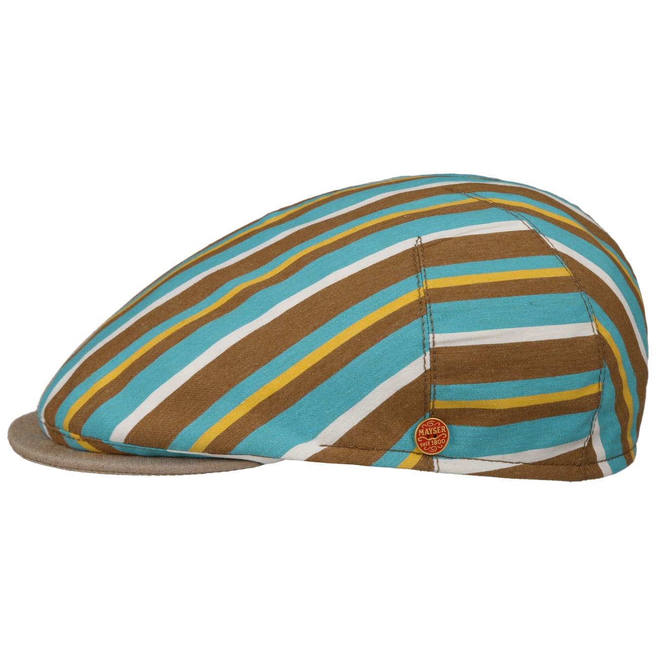 Sidney Stripes Flatcap by Mayser von Mayser