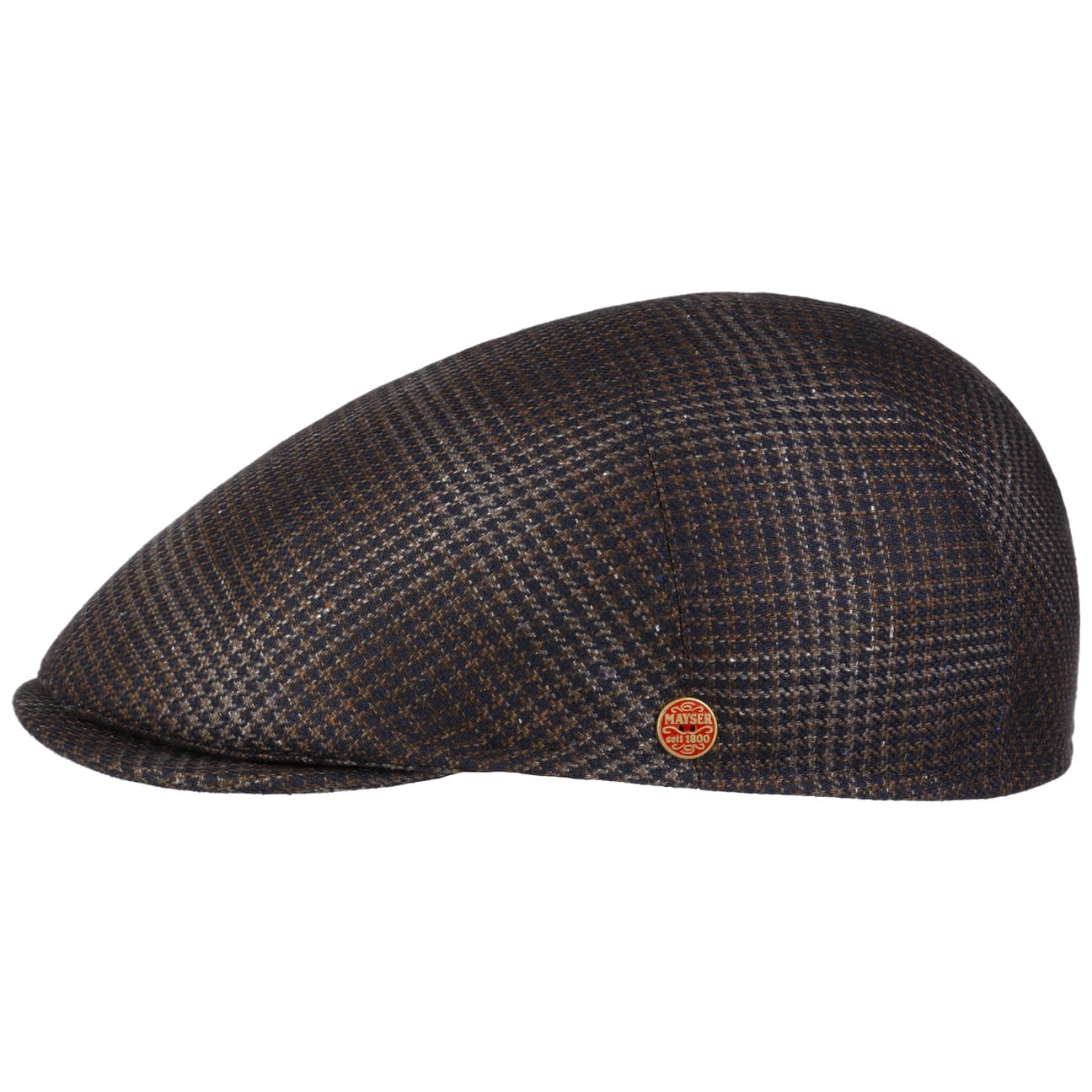 Simon Seide Schurwolle Flatcap by Mayser von Mayser