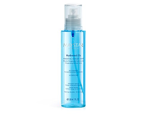 MAYSTAR HYDROVECT O2 Essential Oxygen Mist Feuchtigkeitsspendendes und erfrischendes Gesichtswasser für Männer, 200 ml von Maystar