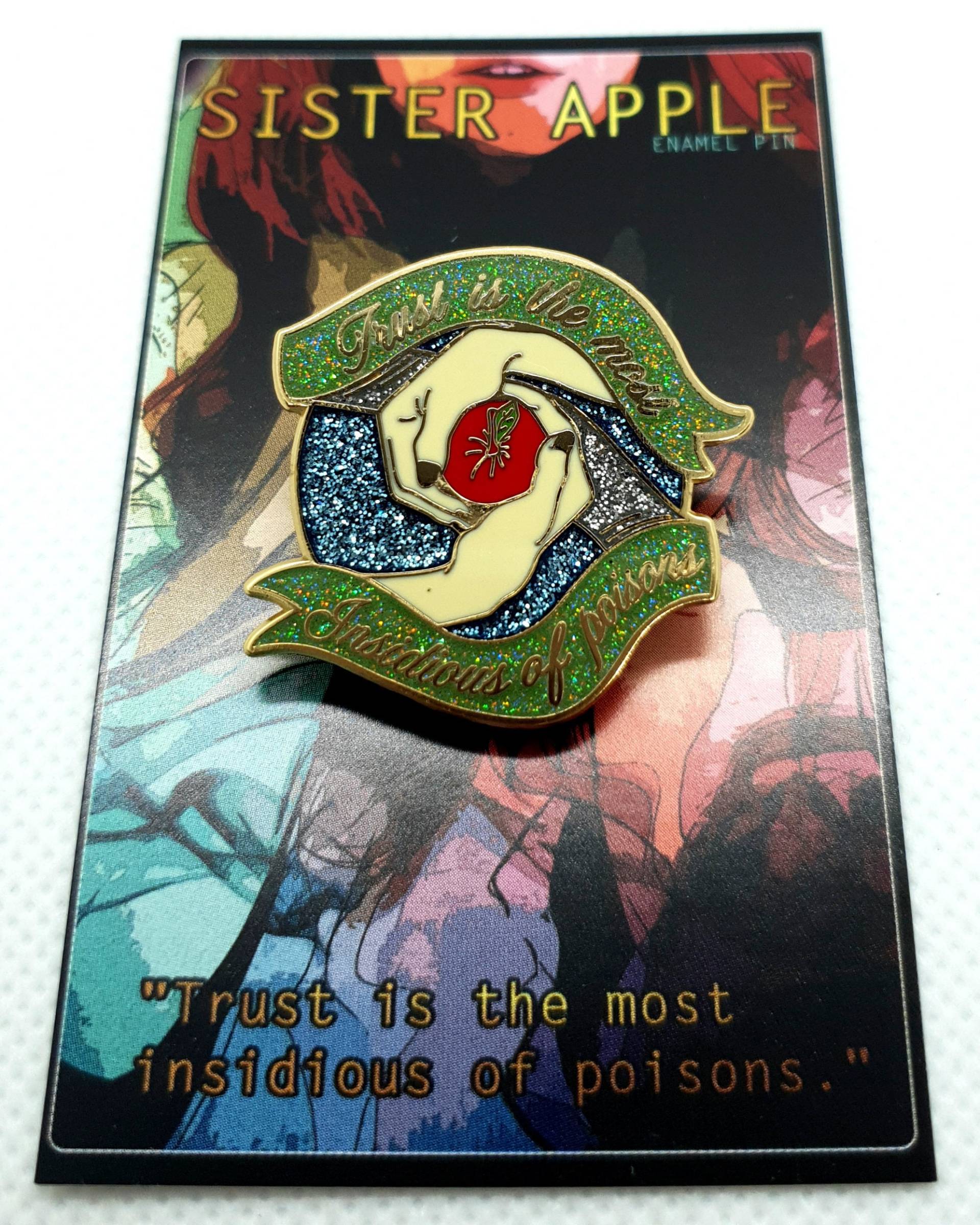Schwester Apfel Der Süßen Gnadenkloster Hard Emaille Pin Schwester Apfel Der Süßen Gnadenkloster Hard Emaille Pin von Mayticks
