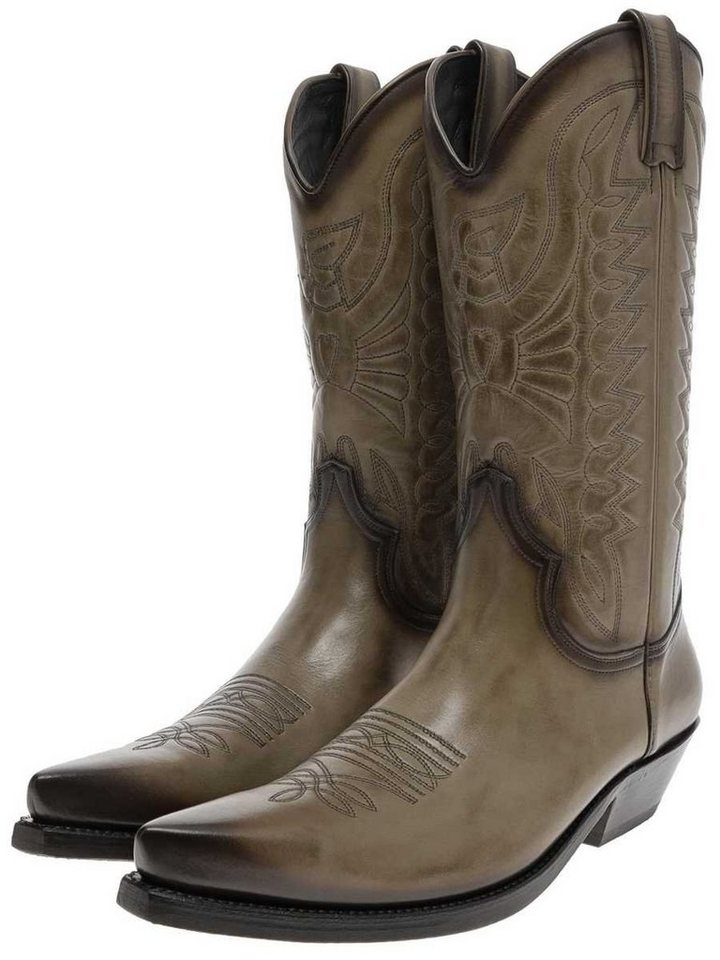 Mayura Boots 1920 Westernstiefel Braun Cowboystiefel Rahmengenäht von Mayura Boots