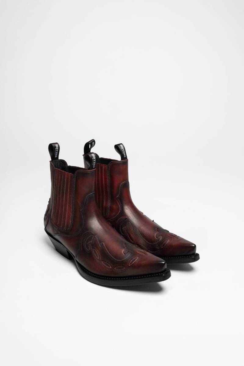 Mayura Boots 1931 AUSTIN Unisex Rot Schwarz von Mayura Boots