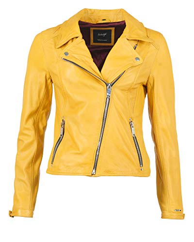 Maze Damen Lederjacke 173Indiana Yellow M von Maze