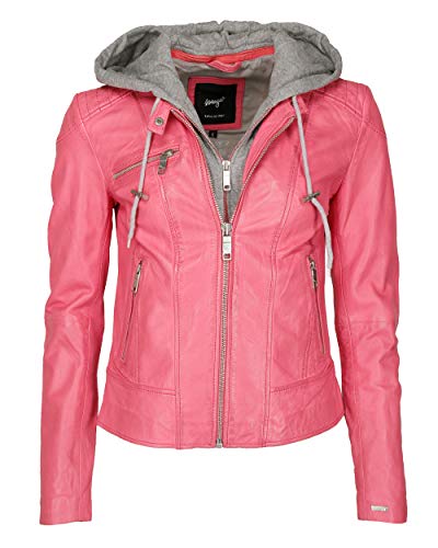 MAZE Damen Lederjacke Mico Pink XXL von Maze