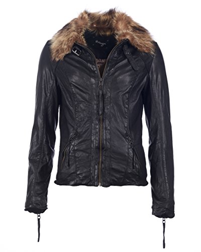 MAZE Damen Lederjacke Modestino M schwarz von Maze