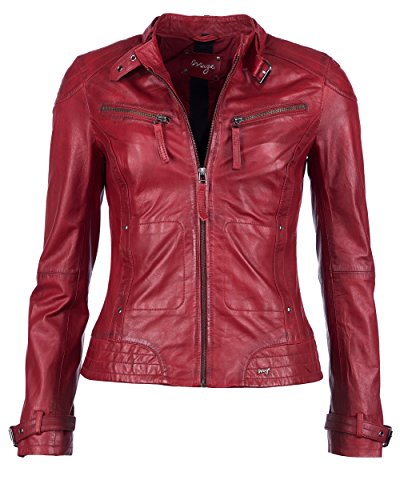 Maze Damen Lederjacke 31Ryana Red L von Maze