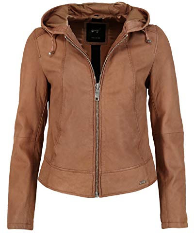 MAZE Damen Lederjacke Donie Cognac XL von MAZE